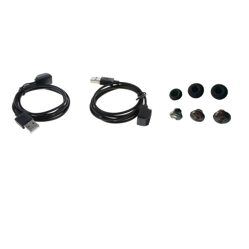 Gel Earbuds + Charging Cable for Voyager  Bluetooth Headset