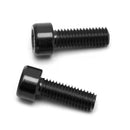 1 Pair Bike Water Bottle Cage Bolts M5 Aluminium Alloy Hex Socket Tapping S O5Q6