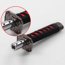 Universal Samurai Sword Gear Shift Knob Shifter Katana Metal Black+Red 15cm D5M4