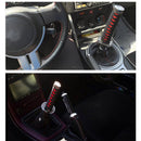 Universal Samurai Sword Gear Shift Knob Shifter Katana Metal Black+Red 15cm D5M4