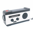 Protable Am/Fm Radio Hand Crank Generator Solar Power Radio With Flashlight