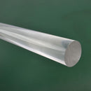 Acrylic Rod Round Pmma Bar 0.47 Inch Dia 10 Inch Length Clear 2Pcs W2Z2