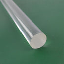 Acrylic Rod Round Pmma Bar 0.47 Inch Dia 10 Inch Length Clear 2Pcs W2Z2