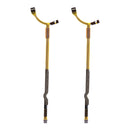 2X For Canon 24-105mm 1:4L IS II USM Lens Aperture Shutter Diaphragm Flex Cable