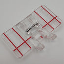 Simple Mini Clear Plastic Parallel Stitch Foot Presser For Multifunction DomG9A7
