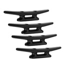 4PCS High Quality Nylon Boat Dock Deck Marine Line Rope Yacht Cleat 8" Black