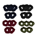 20 Pieces Women Velvet Hairbands Ponytail Holder Hair Accessories