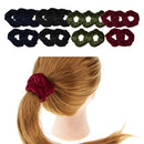 20 Pieces Women Velvet Hairbands Ponytail Holder Hair Accessories