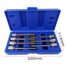7Pc Pressure Batch Sleeve Hexagon Bit Socket Wrench Pressure Batch Sleeve P