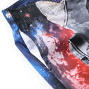 S5266 Beach Shorts Board Shorts 3D Astronaut Space Cat Printing Fast Drying Waterproof Elasticity