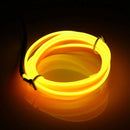 1M Led Flexible EL Wire Neon Glow Light Rope Strip 12V For Christmas Holiday Party