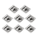 Set of 8 Marine Yacht Caravan Deck Hatch Flush Ring Pull for Boat Marine RC
