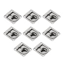 Set of 8 Marine Yacht Caravan Deck Hatch Flush Ring Pull for Boat Marine RC
