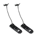2x Plastic Longboard Surf Fins Clip Buckle Accessory