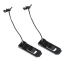 2x Plastic Longboard Surf Fins Clip Buckle Accessory