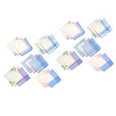24Pcs Classic Pure Cotton Handkerchiefs Unisex Square Wedding Party