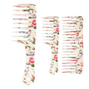 3-part Anti-static Comb with Wide Tooth And Detangling Hair for