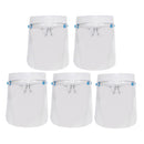5x Safety Full Face Shield Reusable Goggles Frame Visor Cap BBQ Oil Dustproof