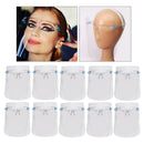 10x Safety Full Face Shield Reusable Goggles Frame Visor Cap BBQ Oil Dustproof
