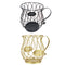 2pcs Coffee Pod Holder Organizer Mug with Base K Cup Keeper Espresso Pod Coffee