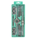 Drillpro 12pcs Adjustable Tap Wrench Die Holder with Metric Screw Tap and Die Set