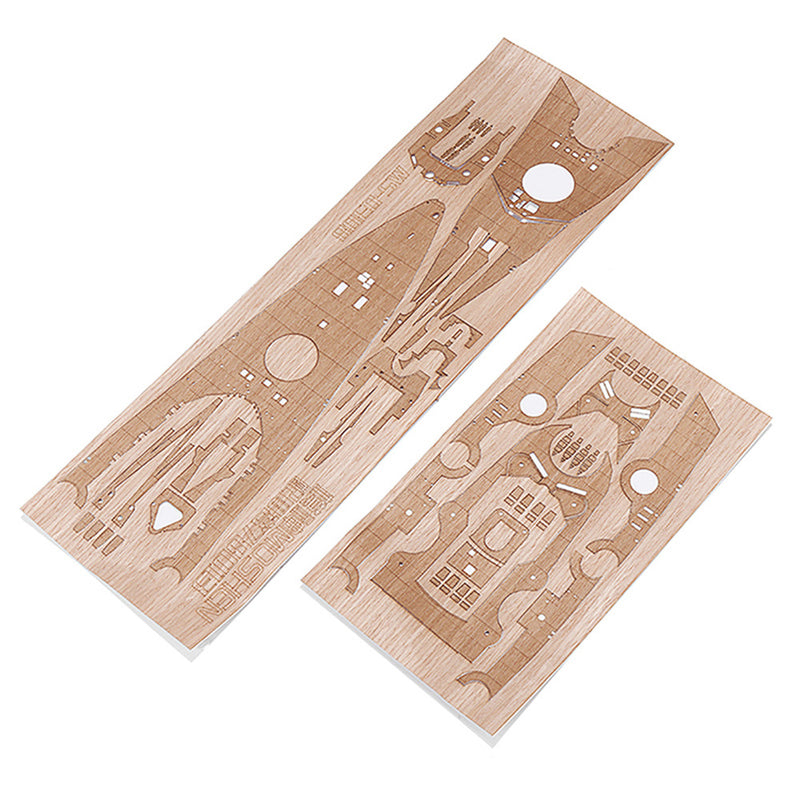 Wooden Deck for Tamiya 78013 1/350 German WWII Battleship Bismarck Model Replacement Accessories