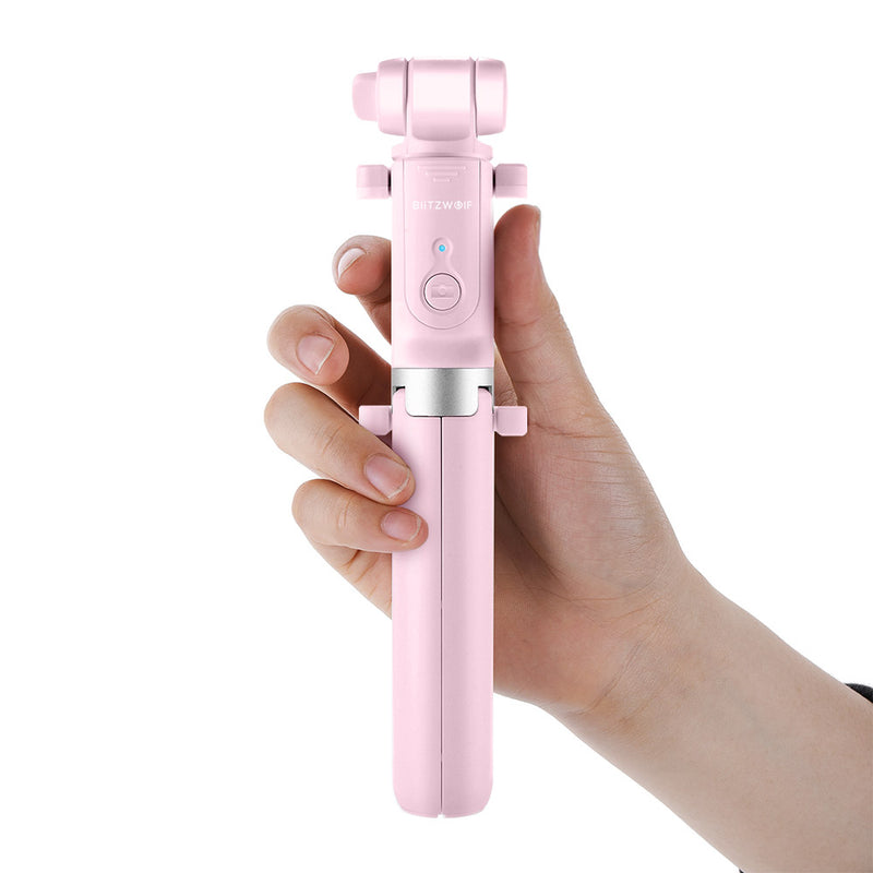 BlitzWolf BW-BS3 3 in 1 bluetooth Remote Tripod Selfie Stick for iPhone X 8 Plus S9 S8