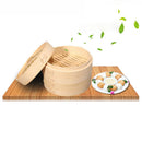 One Cage and One Cover Cooking Bamboo Steamer Fish Rice Vegetable Snack Bas