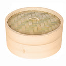 One Cage and One Cover Cooking Bamboo Steamer Fish Rice Vegetable Snack Bas