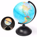 20cm LED World Globe Earth Tellurion Atlas Map Rotating Stand Geography Educational Toys Desktop Decorations