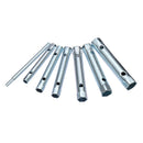 6PC 8-19mm Metric Tubular Box Wrench Set Tube Bar Spark-Plug Spanner Steel