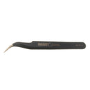 JAKEMY JM-T7-15 Stainless Steel DIY Electronic Curved End Tweezer Forceps Maintenance Tools