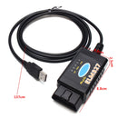 ELM327 USB Modified OBD2 Car Diagnostic Scanner For Ford MS-CAN HS-CAN Mazda Forscan