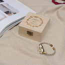 Personalized Wedding Ring Box Wooden Ring Box Wedding Decor Rustic Wedding Gift