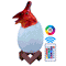 Loskii KL-02 Decorative 3D Pterosaur Egg Smart Night Light 16 Colors Remote Control Touch Switch LED Nightlight For Christmas Gift