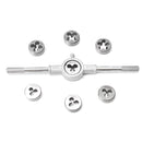 8pcs Metric Screw Tap Wrench and Die Set M3-M12 Nut Bolt Alloy Metal Hand Tools