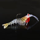 1Pcs Soft Shrimp Fishing Lures Artificial Shrimp Baits 7g/5cm Soft Lure Bio