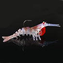 1Pcs Soft Shrimp Fishing Lures Artificial Shrimp Baits 7g/5cm Soft Lure Bio