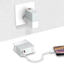 Minleaf PA606 5200mAh 2 in 1 Wall Travel Charger Power Bank Dual DC 5V USB Ports