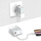 Minleaf PA606 5200mAh 2 in 1 Wall Travel Charger Power Bank Dual DC 5V USB Ports