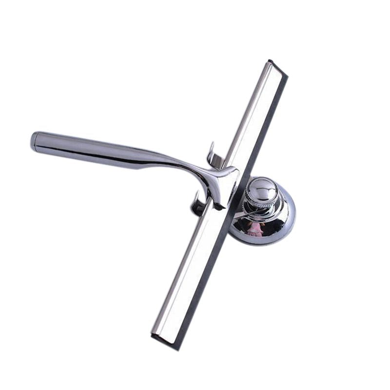 Glass Window Squeegee Cleaner Shower Bathroom Mirror Wiper With Suction Hoo I9F3