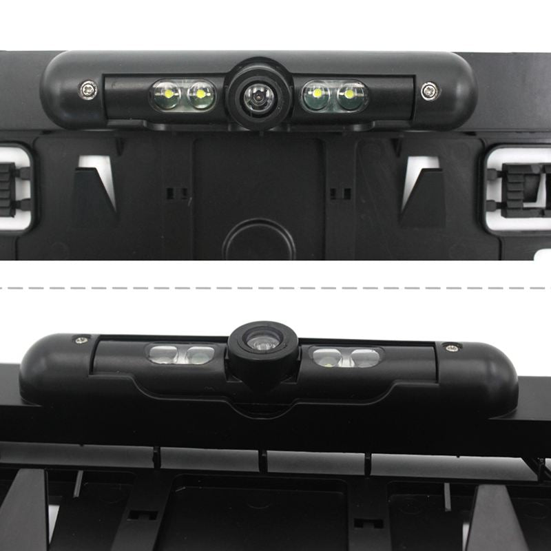 Eu License Plate Frame Hd Rear View Camera Infrared Light D3S8
