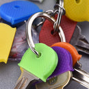 24 Key Caps With Flexible Key Cover For Easy Identification Of Door Keys, M P4O1