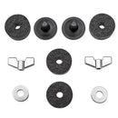 18 Pieces Cymbal Replacement Accessories Cymbal Felts Hi-Hat Clutch Felt Hi U5L6