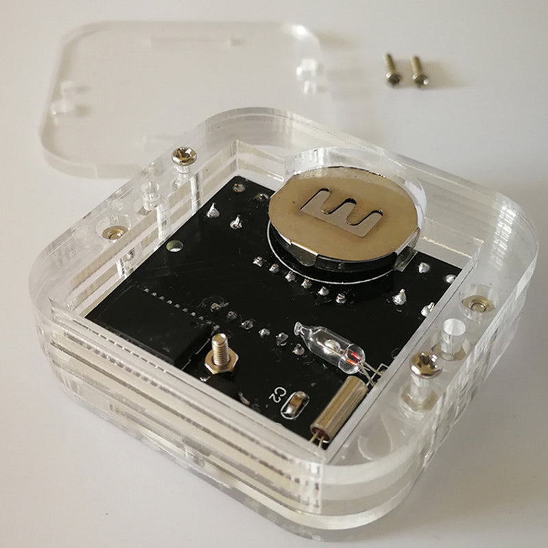 Geekcreit DIY Creative Electronic Watch Kit 51 Single-chip LED Digital Tube Clock Training Production Kit