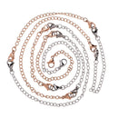 12 Pcs Stainless Steel Necklace Extender Bracelet Extender Extender Chain SeS3T3