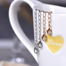 12 Pcs Stainless Steel Necklace Extender Bracelet Extender Extender Chain SeS3T3