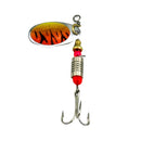Hengjia Spoon Lure Hard Spinnerbait Metal Spinner Fishing Lures Pesca Swimb R7P3