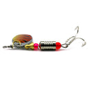 Hengjia Spoon Lure Hard Spinnerbait Metal Spinner Fishing Lures Pesca Swimb R7P3