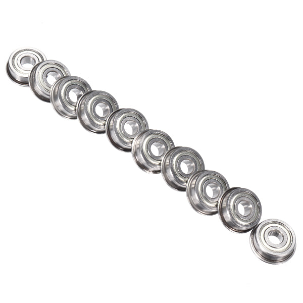 10pcs F605ZZ 5x14x5mm Flange Ball Bearings Flange Size 16x1mm  Ball Bearing
